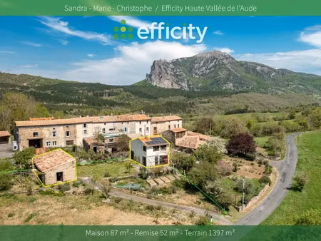 vente villa 5 pièces 90 m² à saint-louis-et-parahou (11500)  185 000 €