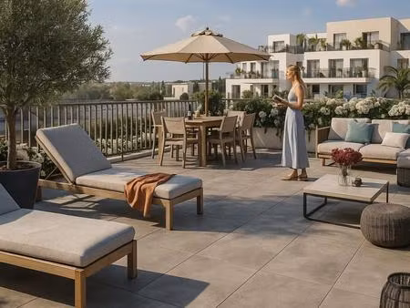 incroyable ! 4 pieces neuf dernier etage 85 m² + terrasse 90 m² plein ouest proche rer a