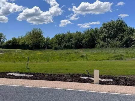 terrain constructible viabilisé à vendre
