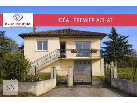 maison 3 chambres  garage  sous-sol  jardin clos