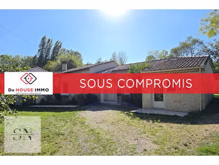 maison plain-pied 4 chambres 130m2  piscine  jardin clos