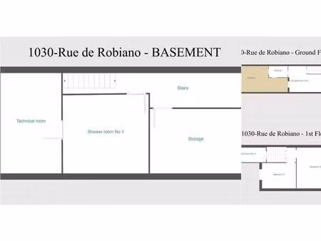 maison en colocation à rue de robiano schaerbeek (vbe12633)