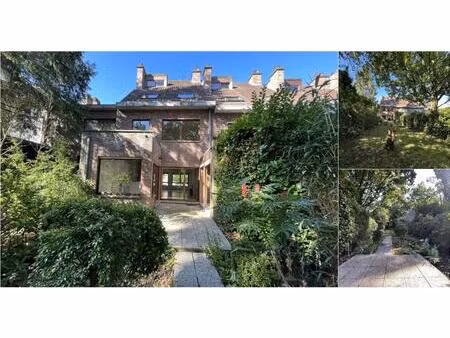 maison à louer avec garage et terrasse   uccle (vbe12375)