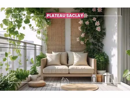 vente appartement neuf 3 pièces 57m2 orsay - 347000 € - surface privée