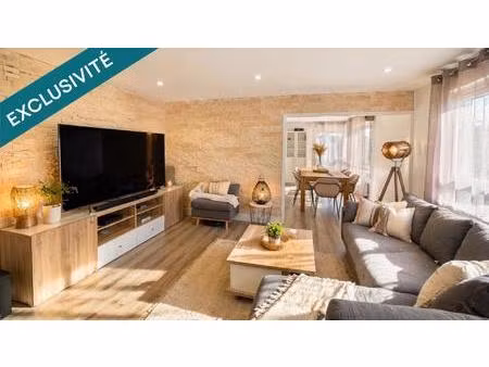 appartement t4 entièrement rénové  cave et parking