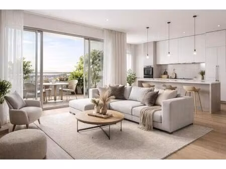 incroyable 2 pieces neuf 45 m² + balcon 5 m² expo sud proche rer a val d'europe