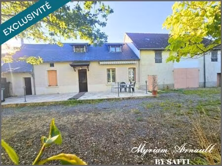 longère avec grange et 2 puits sur terrain clos et arboré