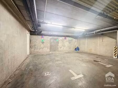 etterbeek - emplacements de parking souterrain