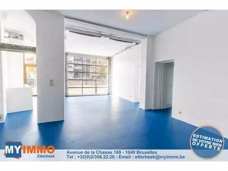 quartier dansaert - superbe espace commercial + sous-sols