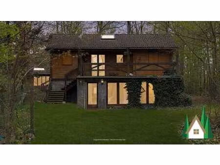 chalet à restaurer avec piscine