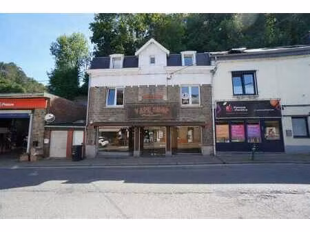 remouchamps - à vendre - rez commercial et duplex
