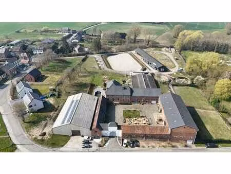 a vendre: hannut/petit-hallet: haras ferme équestre petit ha