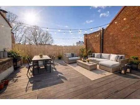 boondael – duplex penthouse 3 ch 105 m² + terrasse 35 m²