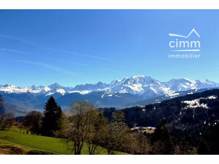 à vendre – chalet 4 chambres – cordon (74700)