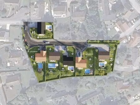 terrain constructible viabilisé à vendre
