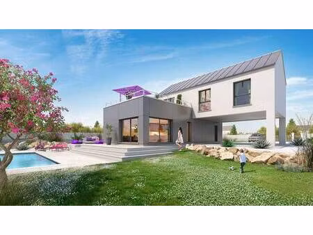 terrain avec maison neuve à vendre