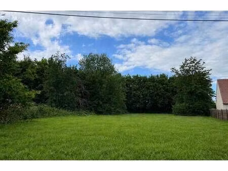terrain constructible à vendre