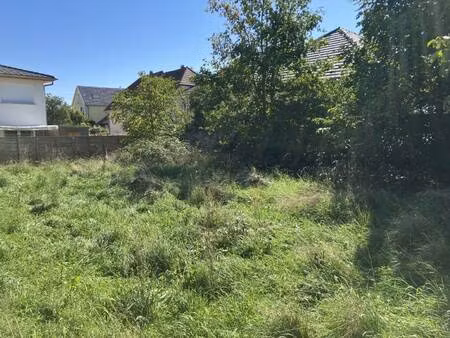 terrain constructible à vendre
