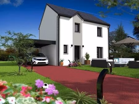 terrain avec maison neuve à vendre