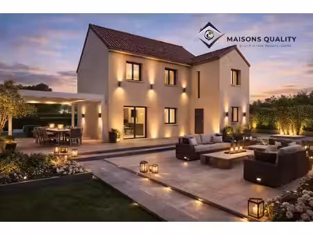 terrain avec maison neuve à vendre