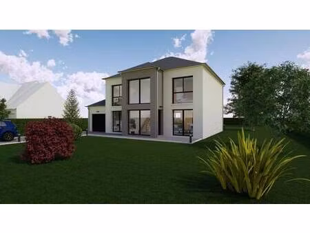 terrain avec maison neuve à vendre
