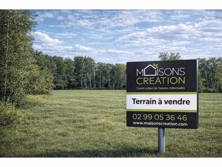 terrain constructible viabilisé à vendre