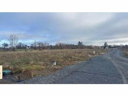 terrain constructible à vendre