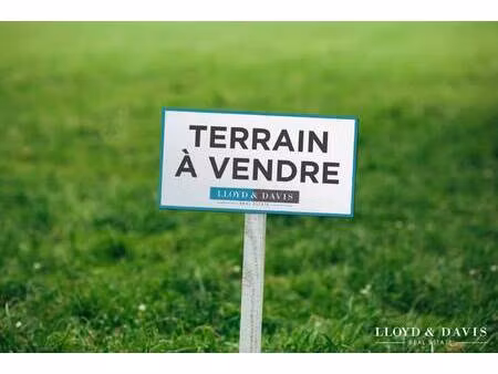 terrain à vendre