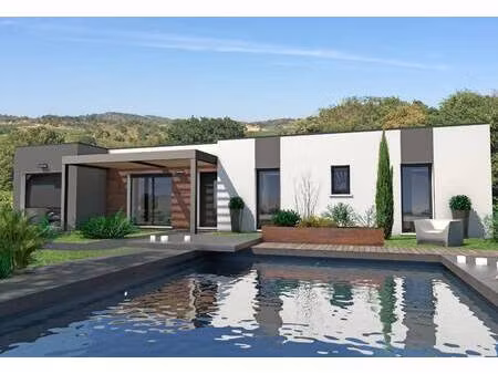 terrain avec maison neuve à vendre