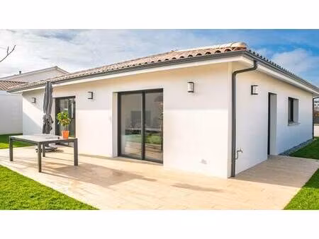 terrain avec maison neuve à vendre