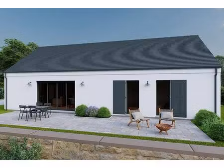 terrain avec maison neuve à vendre