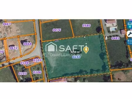 terrain constructible à vendre