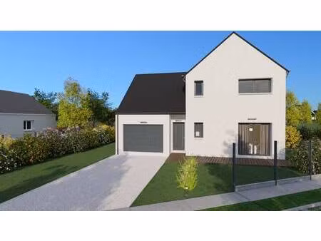 terrain avec maison neuve à vendre
