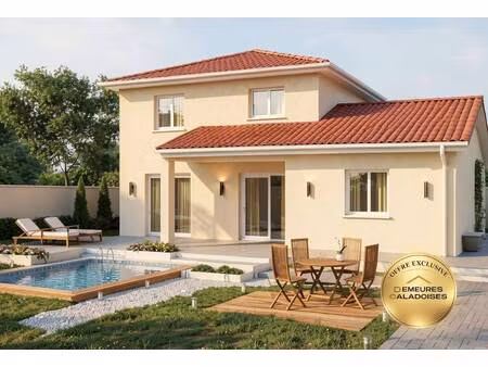 terrain avec maison neuve à vendre