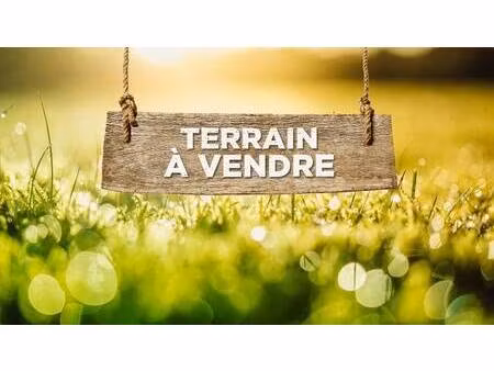 terrain constructible à vendre