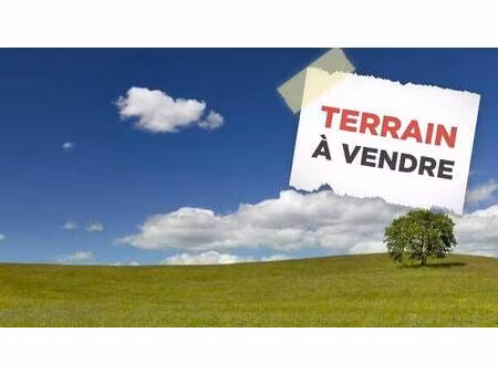 terrain constructible à vendre