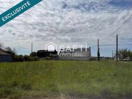 terrain constructible à vendre
