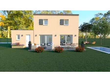 terrain avec maison neuve à vendre