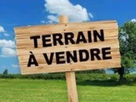 terrain constructible à vendre