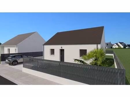 terrain avec maison neuve à vendre