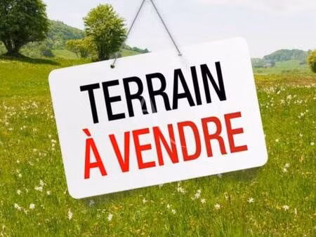 terrain constructible à vendre