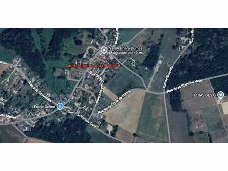terrain constructible à vendre