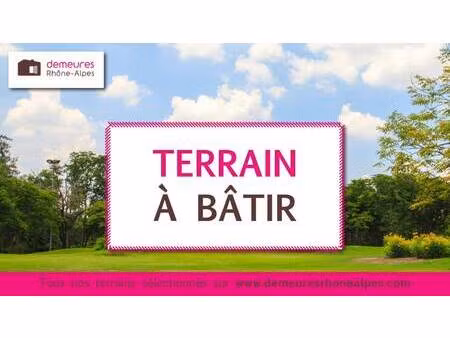 terrain constructible viabilisé à vendre