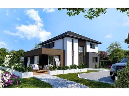 terrain avec maison neuve à vendre