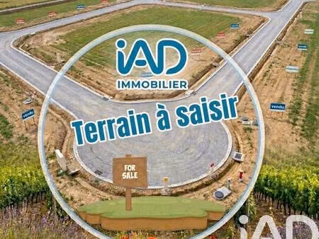 terrain constructible viabilisé à vendre