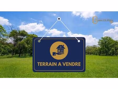 terrain constructible à vendre