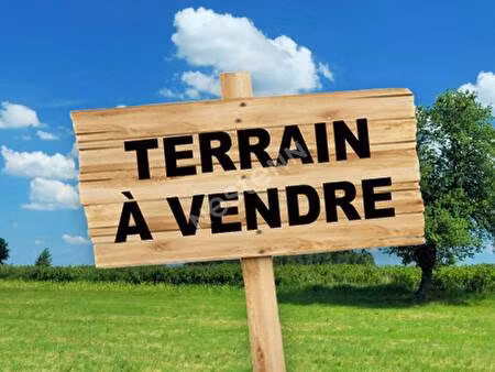terrain constructible à vendre