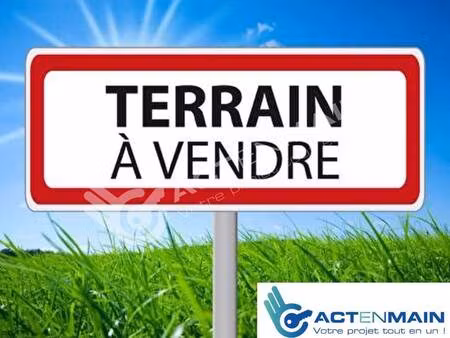 terrain constructible à vendre