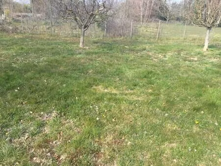 terrain constructible viabilisé à vendre