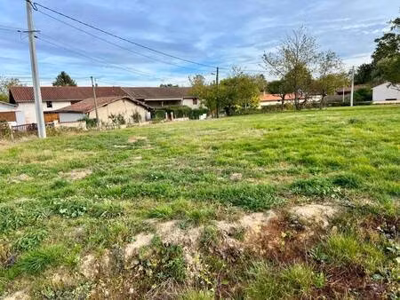 terrain constructible viabilisé à vendre